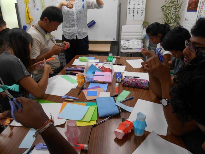 水野外語学院 7月6日七夕