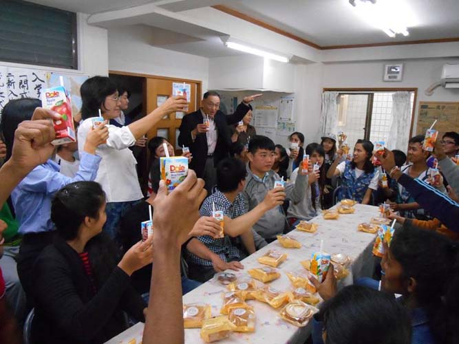 水野外語学院 10月生入学式