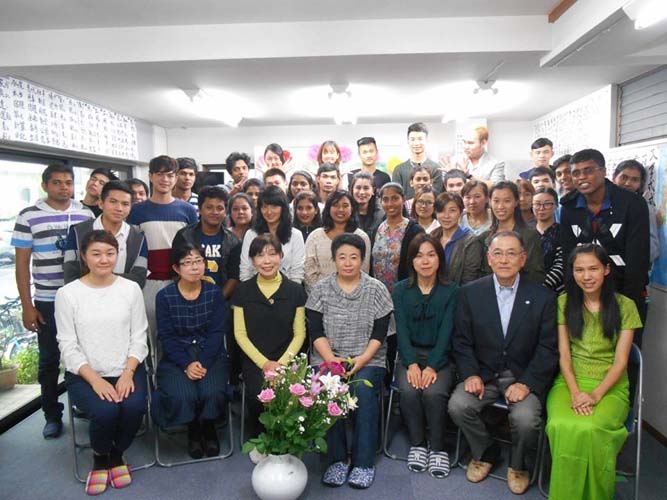 水野外語学院 10月17日　10月生入学式