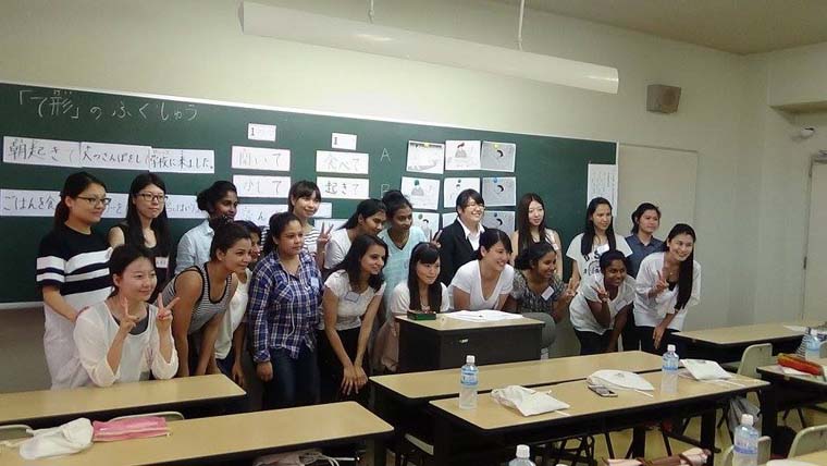 水野外語学院 7月14日　川村学園女子大学訪問