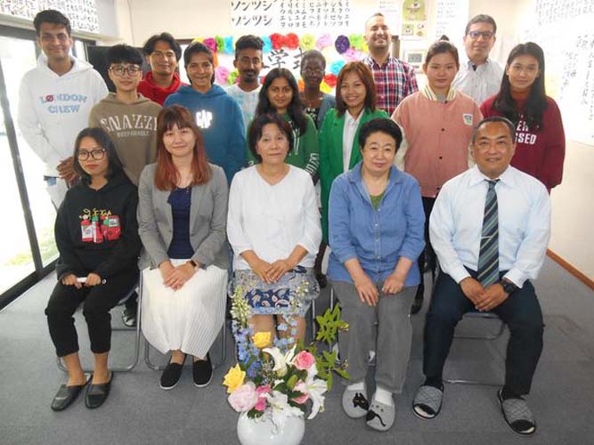 水野外語学院 入学式