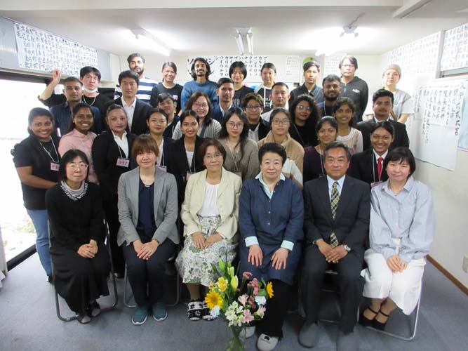 水野外語学院 4月生入学式