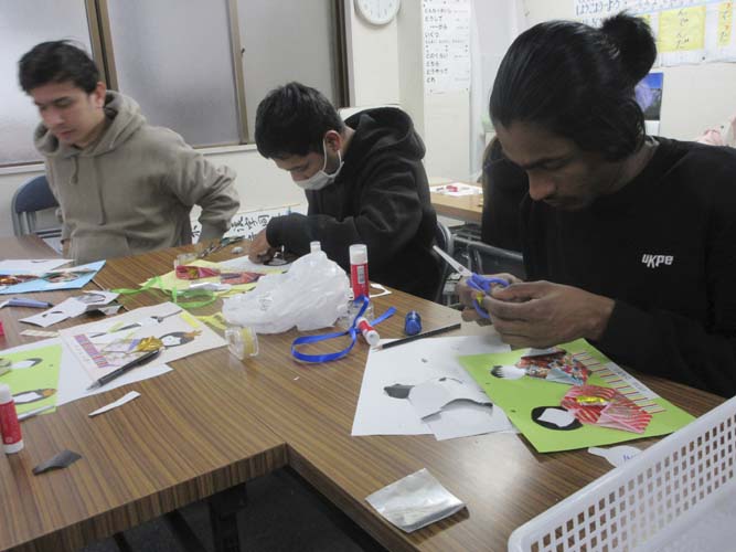 水野外語学院 ひな祭り行事